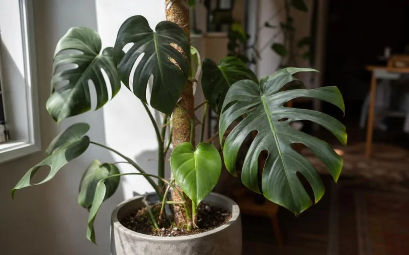 Dlaczego monstera nie ma dziur w liściach? Co wpływa na fenestracje