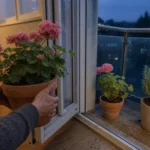 Antycyklon i nocne przymrozki – kiedy przenieść rośliny z balkonu do mieszkania i jak ograniczyć opadanie liści